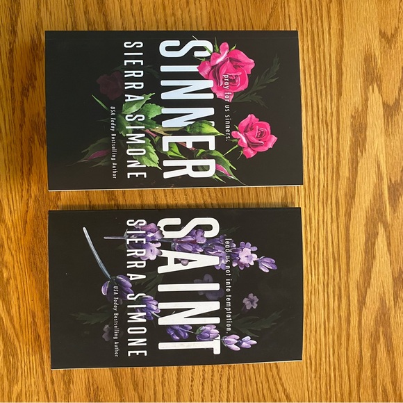 Book Set - Sinner and Saint By Sierra Simone - Picture 1 of 2